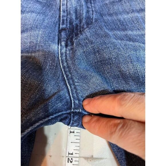 7 For All Mankind Women's Straight Austyn Jeans Blue Denim Medium Wash Size 30 - Picture 12 of 15
